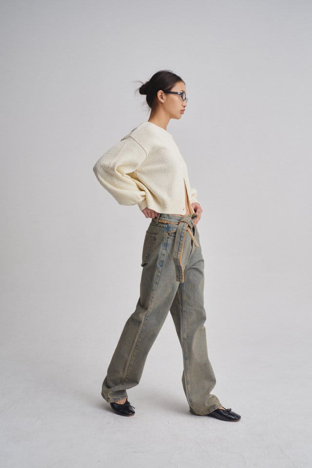 Charlotte - Korean Women Fashion - #momslook - 956 Green Denim - 3