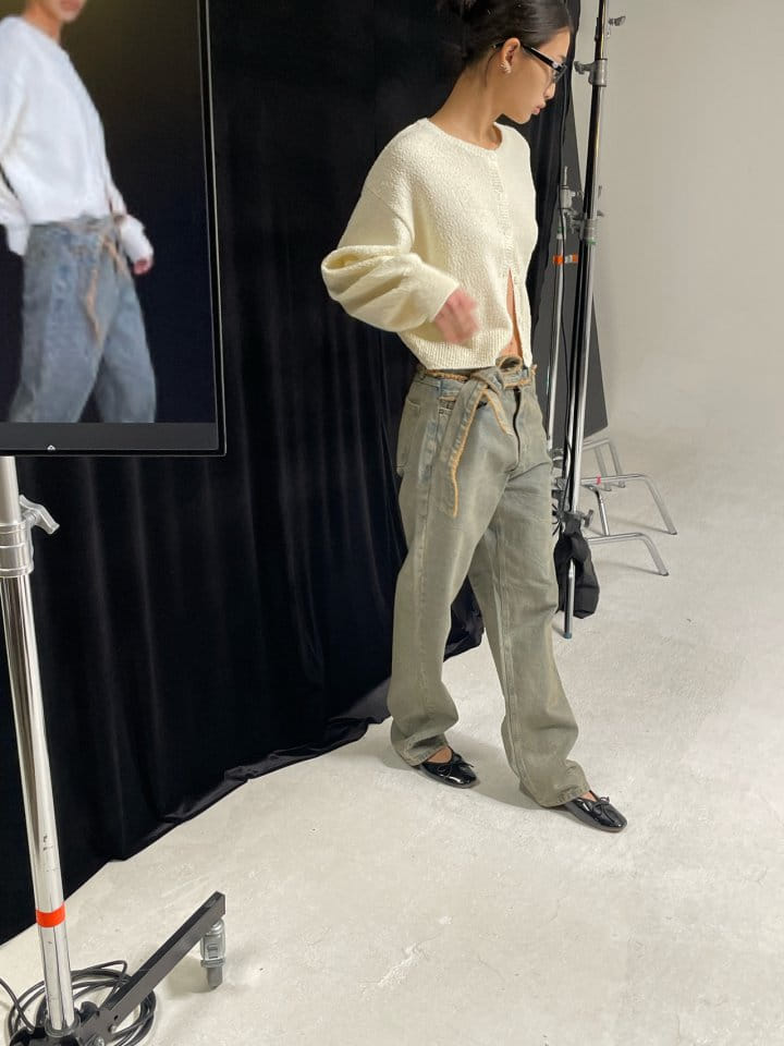 Charlotte - Korean Women Fashion - #momslook - 956 Green Denim - 5