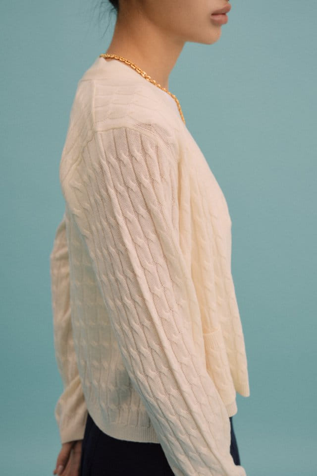 Charlotte - Korean Women Fashion - #womensfashion - W Twiddle Cardigan - 4