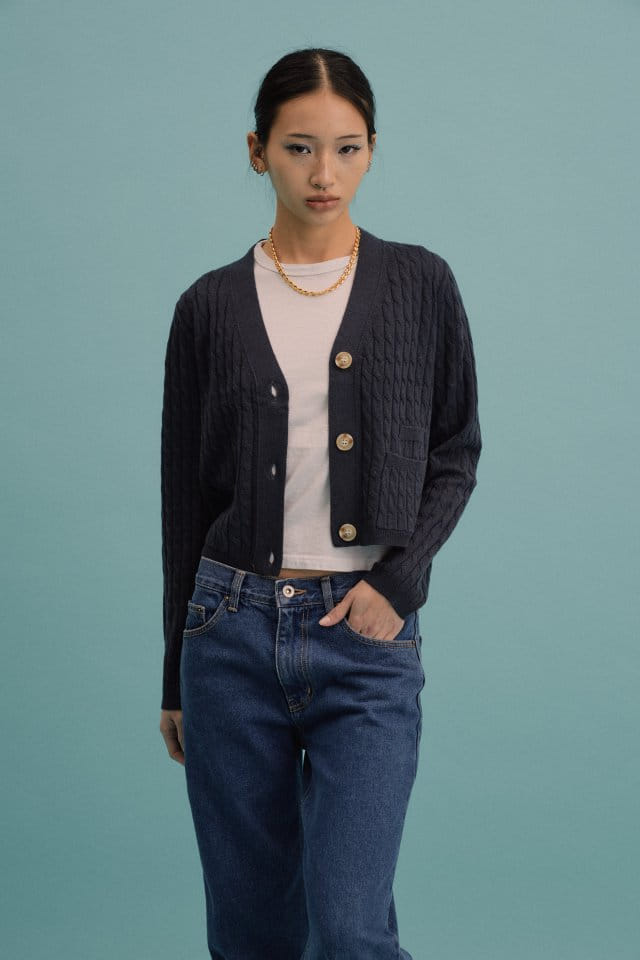 Charlotte - Korean Women Fashion - #momslook - W Twiddle Cardigan - 9