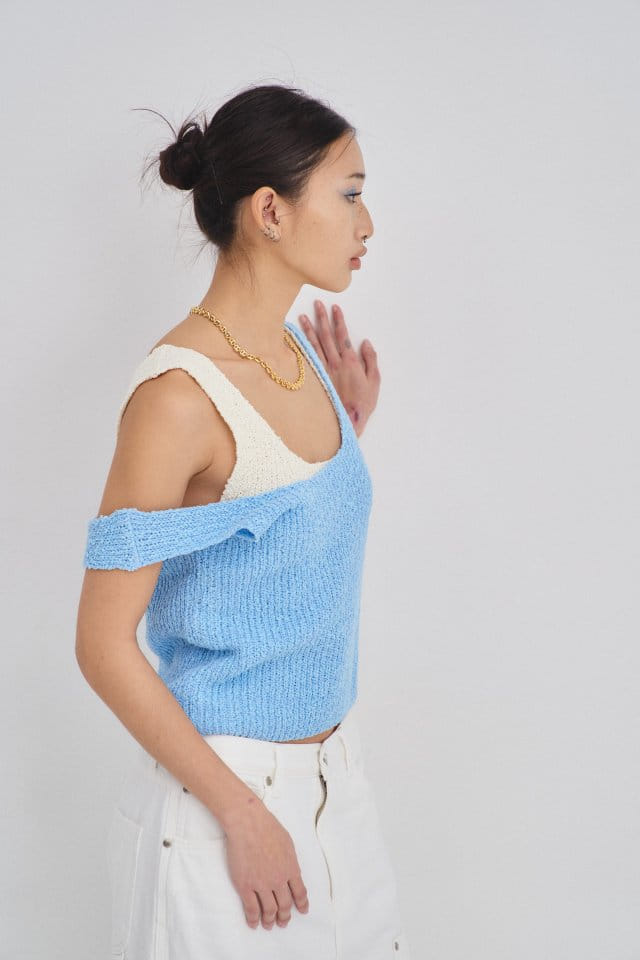 Charlotte - Korean Women Fashion - #womensfashion - Sleeveless Knit - 5