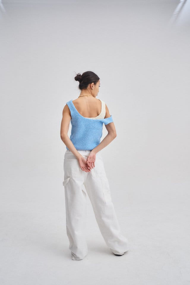 Charlotte - Korean Women Fashion - #womensfashion - 972 Capender White Deim Pants - 3