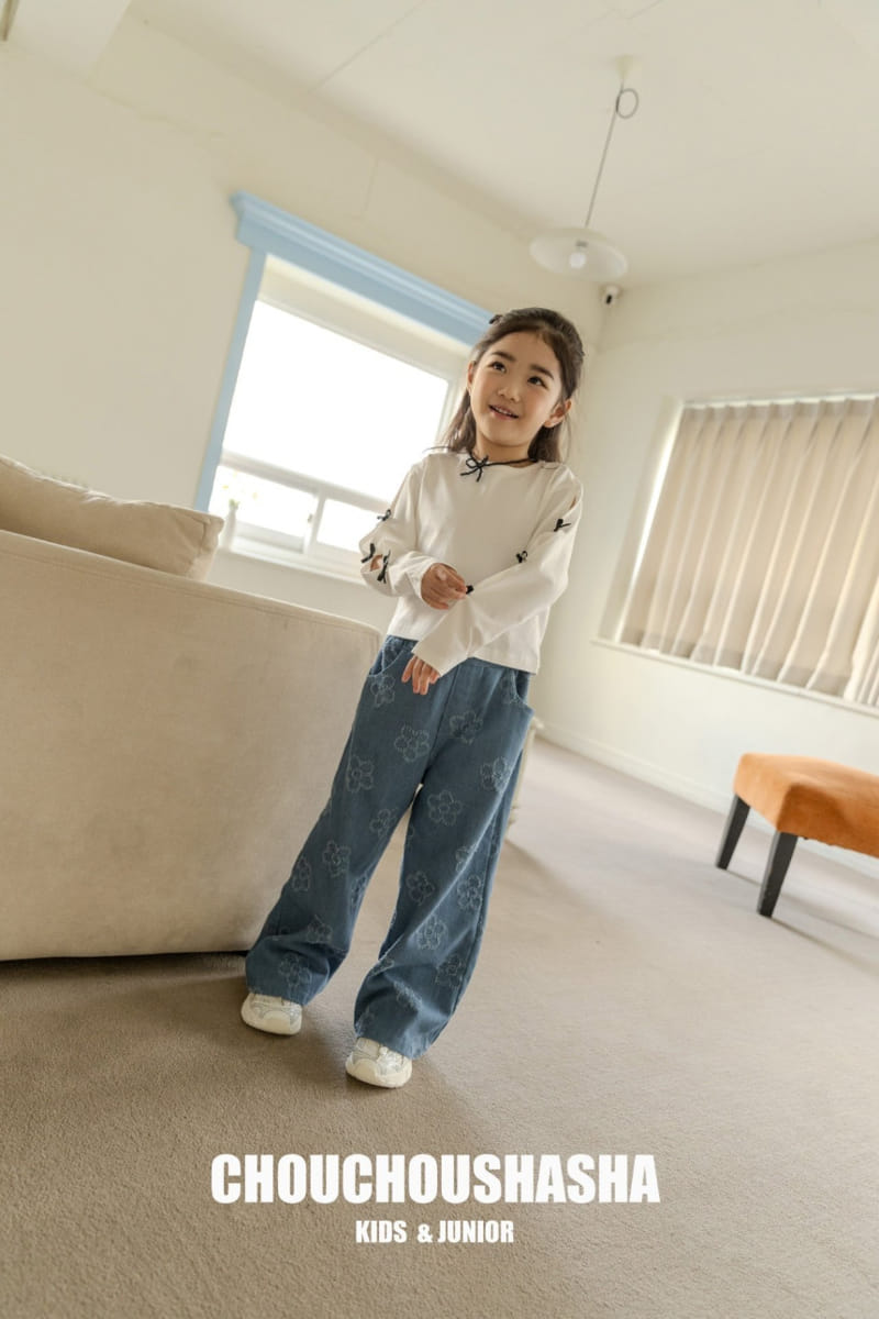 Chouchou Shasha - Korean Children Fashion - #childofig - Baba Slit Tee - 5