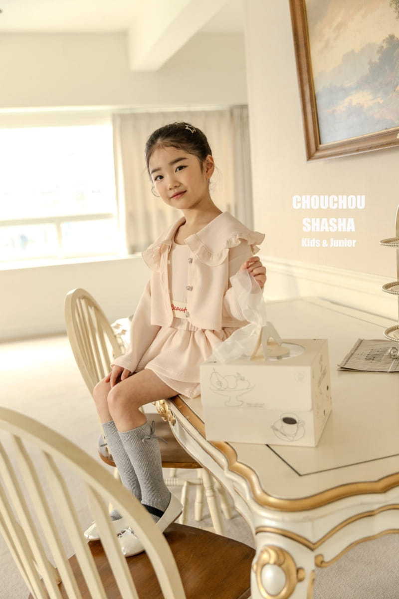 Chouchou Shasha - Korean Children Fashion - #littlefashionista - Beautiful Top Bottom Set - 5
