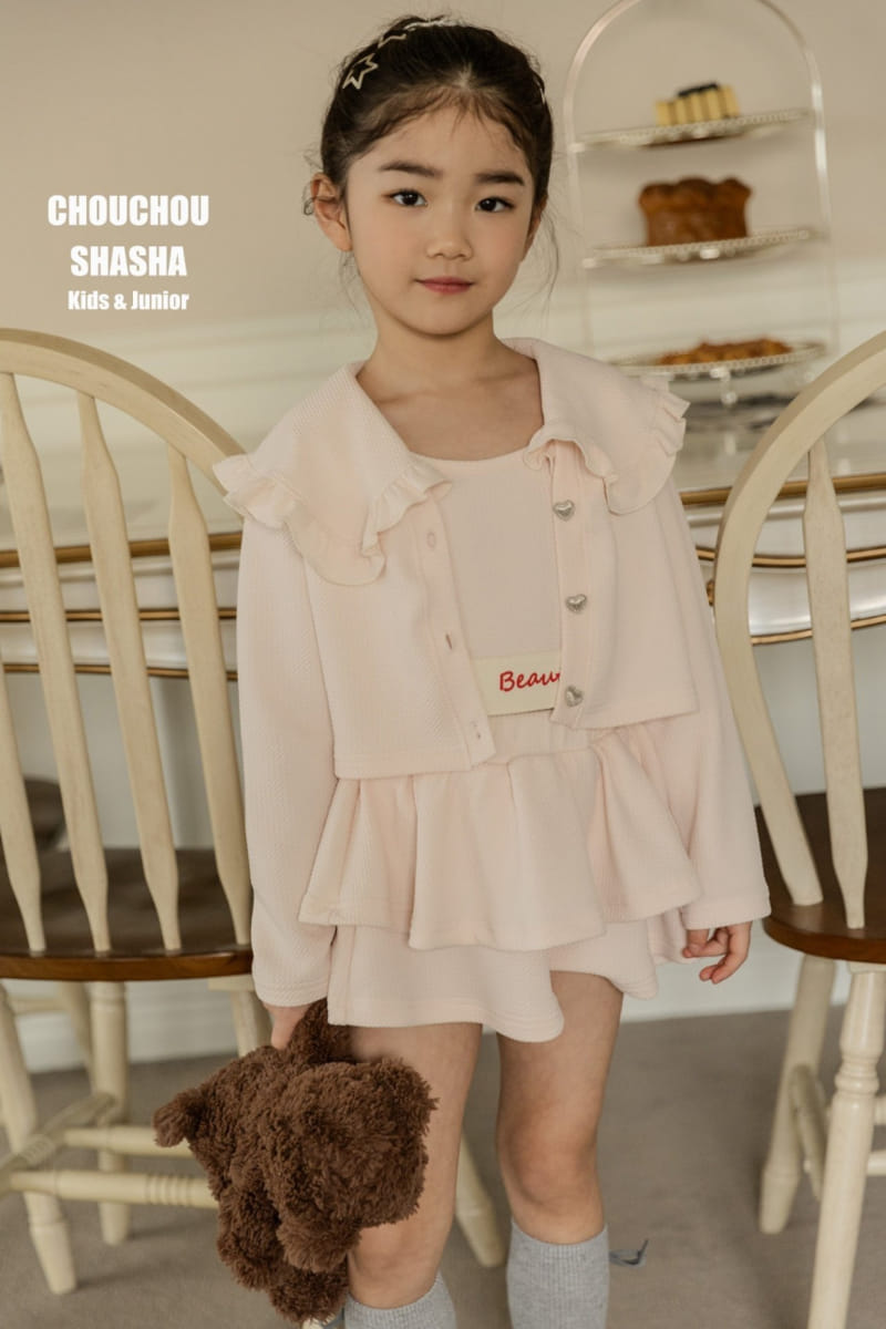 Chouchou Shasha - Korean Children Fashion - #minifashionista - Beautiful Top Bottom Set - 7