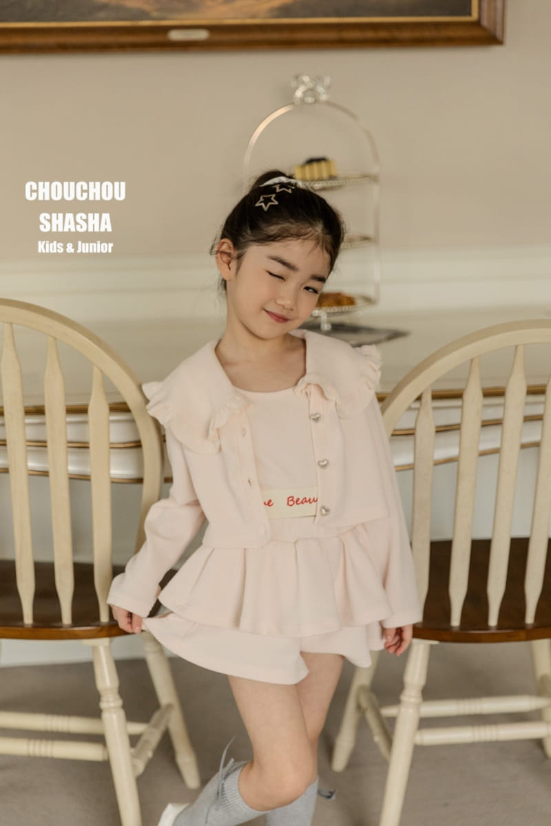 Chouchou Shasha - Korean Children Fashion - #todddlerfashion - Beautiful Top Bottom Set - 9