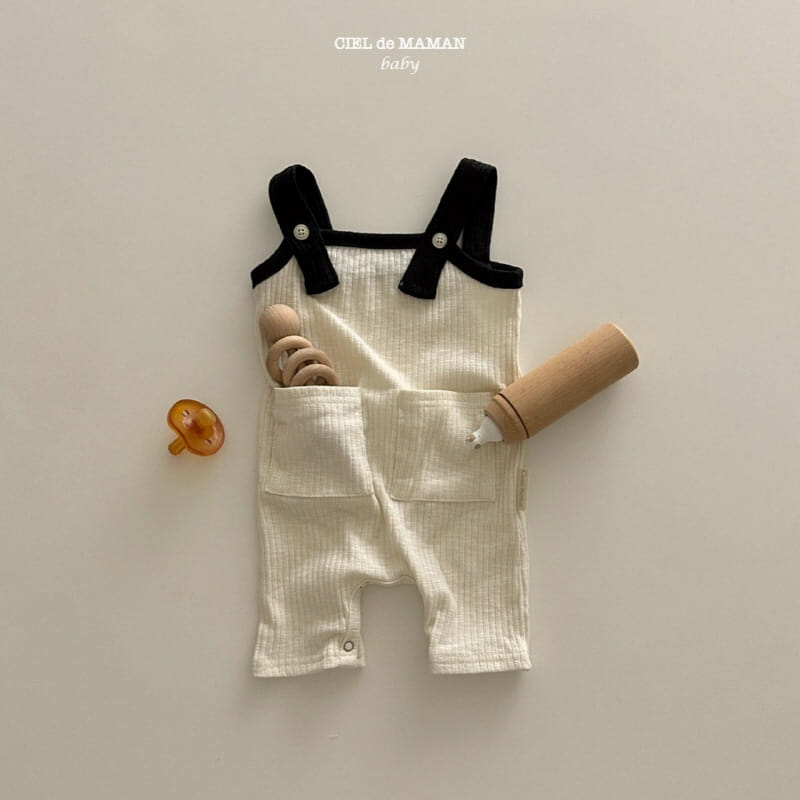 Ciel De Maman - Korean Baby Fashion - #babyfashion - Melon Dungarees
