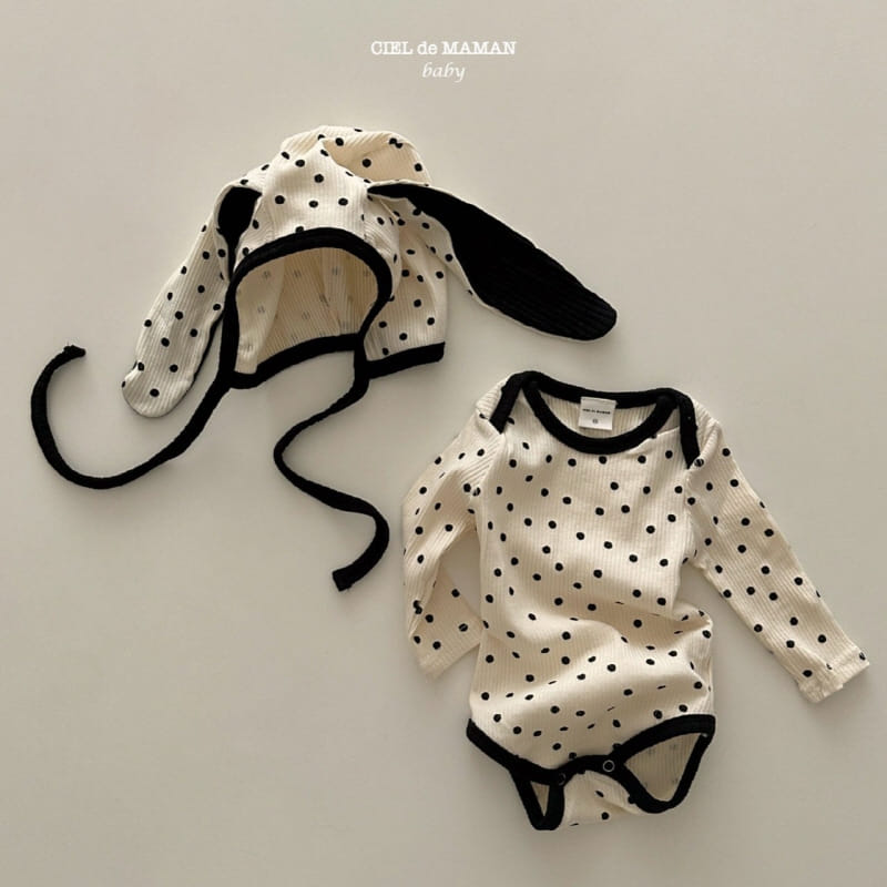 Ciel De Maman - Korean Baby Fashion - #babyootd - Rabbit Body Suit
