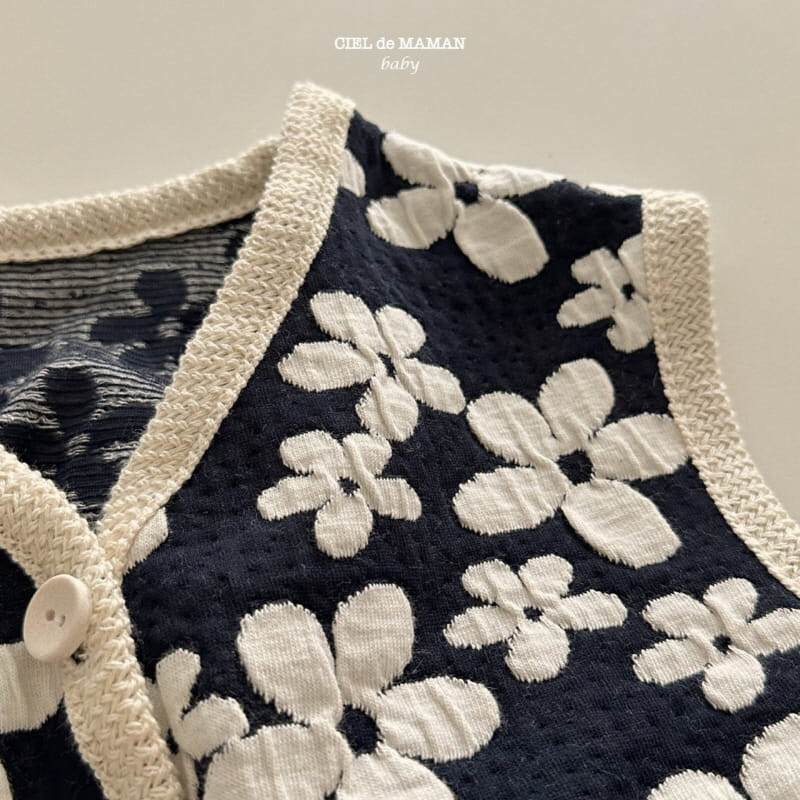 Ciel De Maman - Korean Children Fashion - #minifashionista - Clover Vest - 5