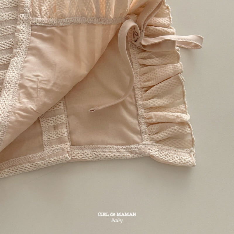 Ciel De Maman - Korean Children Fashion - #stylishchildhood - Frill Cape - 6
