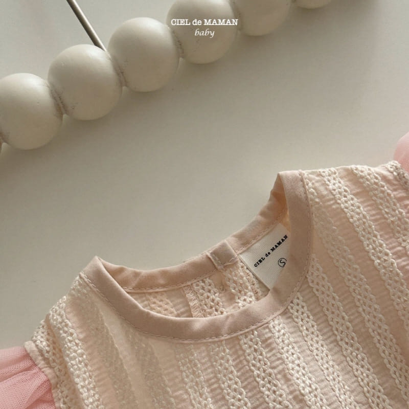 Ciel De Maman - Korean Children Fashion - #toddlerclothing - Twinkle Sha One-Piece - 6