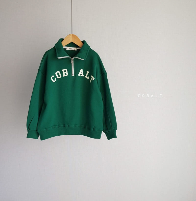 Cobalt - Korean Children Fashion - #childofig - CBT half Zip Up - 5
