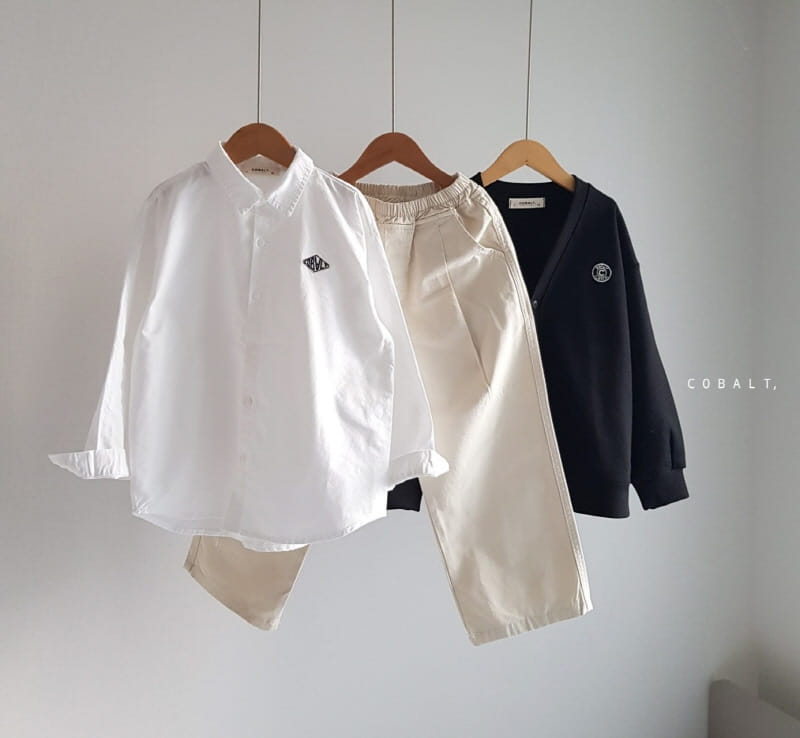 Cobalt - Korean Children Fashion - #childrensboutique - C Embroidery Shirt - 7