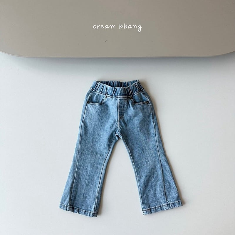 Cream Bbang - Korean Children Fashion - #childofig - Denim Boots Cut - 8