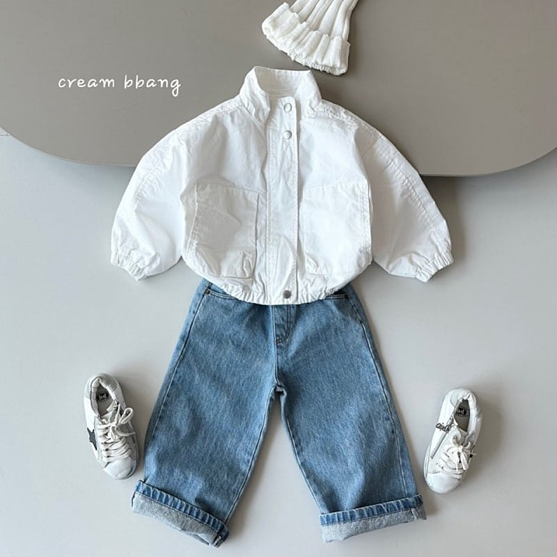 Cream Bbang - Korean Children Fashion - #childrensboutique - Over Fit C Jumper - 11