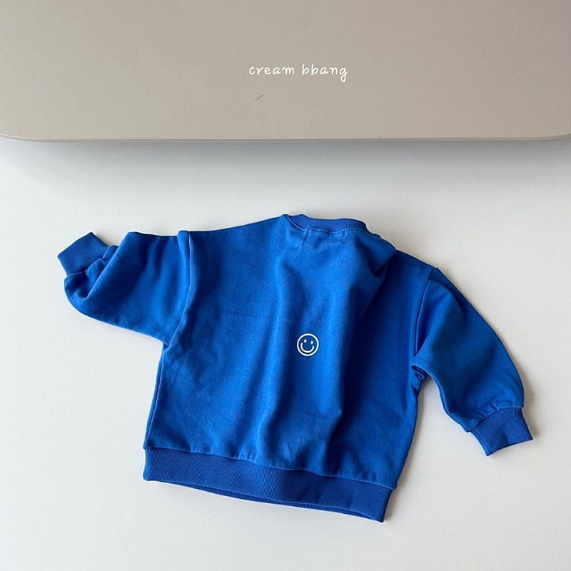 Cream Bbang - Korean Children Fashion - #designkidswear - Smile Sweatshirt - 8