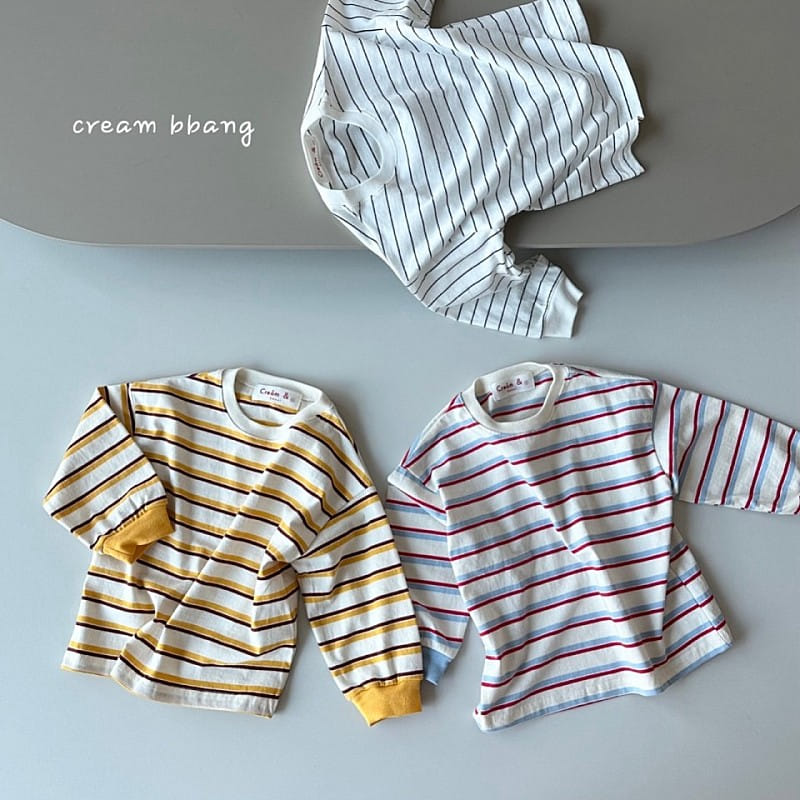 Cream Bbang - Korean Children Fashion - #discoveringself - Banding ST Tee - 10