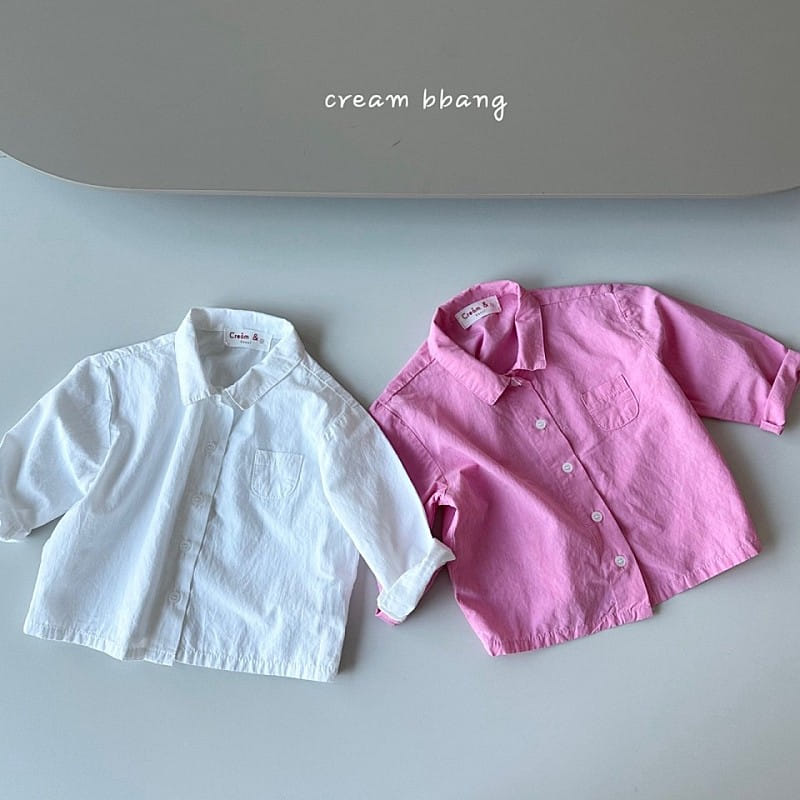 Cream Bbang - Korean Children Fashion - #fashionkids - Soft Rayon Shirt - 9