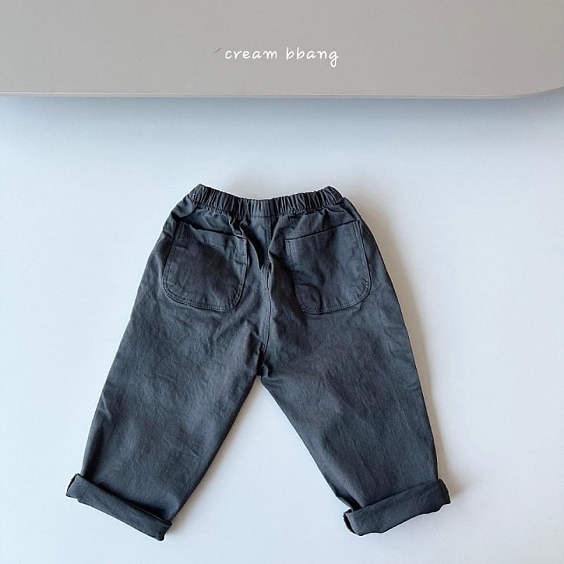 Cream Bbang - Korean Children Fashion - #kidsstore - C Slim Baggy - 6