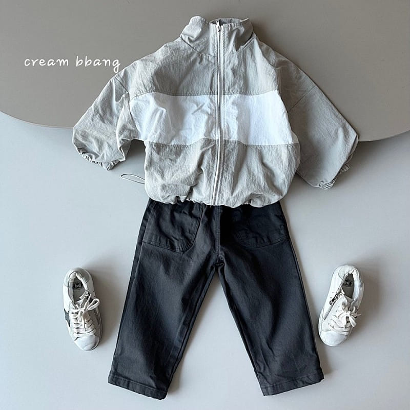 Cream Bbang - Korean Children Fashion - #littlefashionista - C Slim Baggy - 9