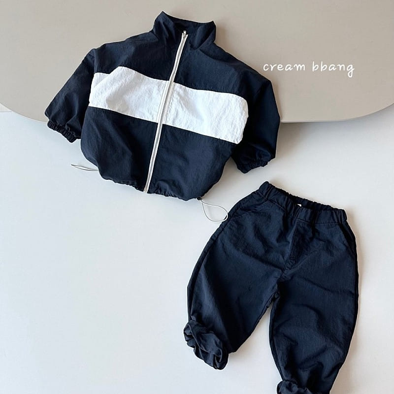 Cream Bbang - Korean Children Fashion - #magicofchildhood - Color Windbreak - 2