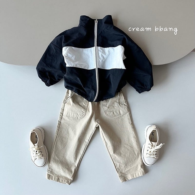 Cream Bbang - Korean Children Fashion - #magicofchildhood - C Slim Baggy - 10