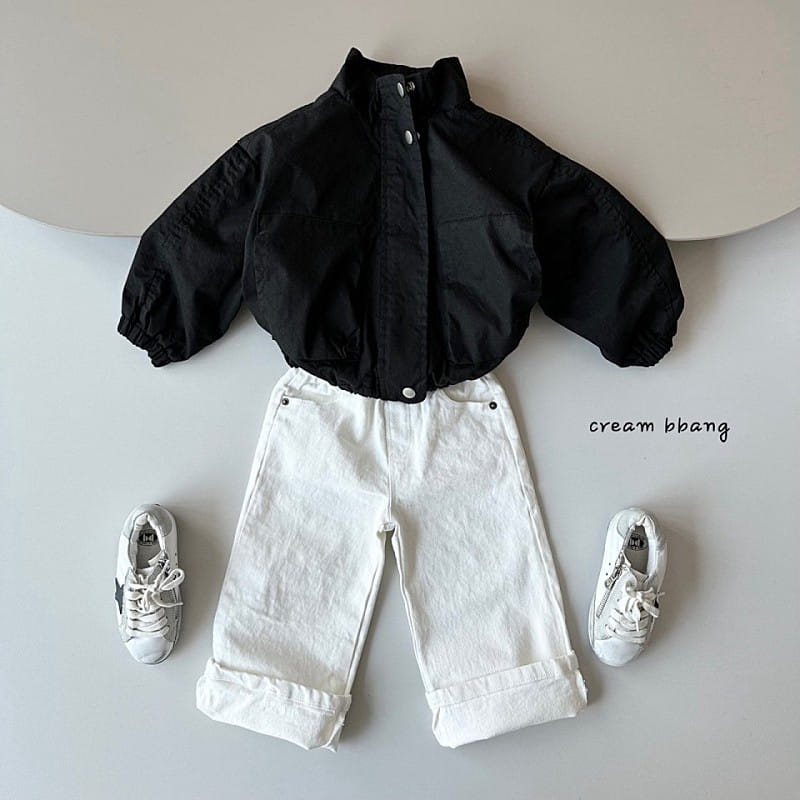 Cream Bbang - Korean Children Fashion - #stylishchildhood - Over Fit C Jumper - 9