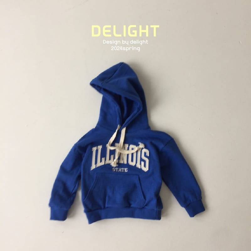 Delight - Korean Children Fashion - #childofig - Illinois Embroidery Hoody - 7