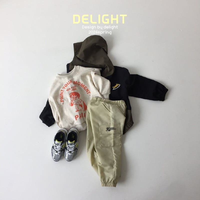 Delight - Korean Children Fashion - #designkidswear - Paint Sweatshirt - 8