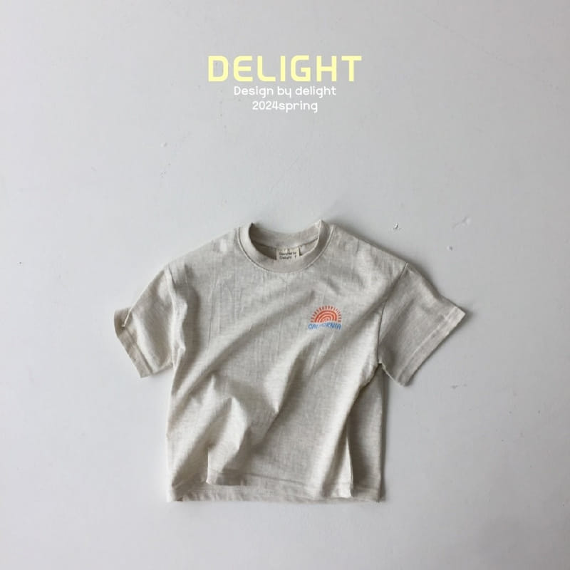 Delight - Korean Children Fashion - #kidsshorts - California Box Tee With Mom - 8