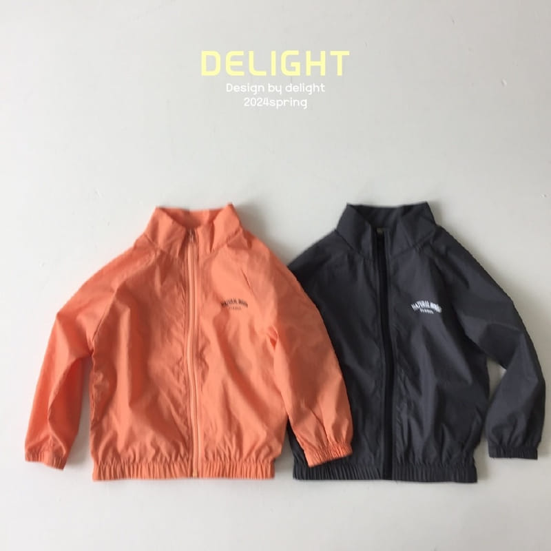 Delight - Korean Children Fashion - #kidsshorts - Natural Crunch Wind Jumper - 2
