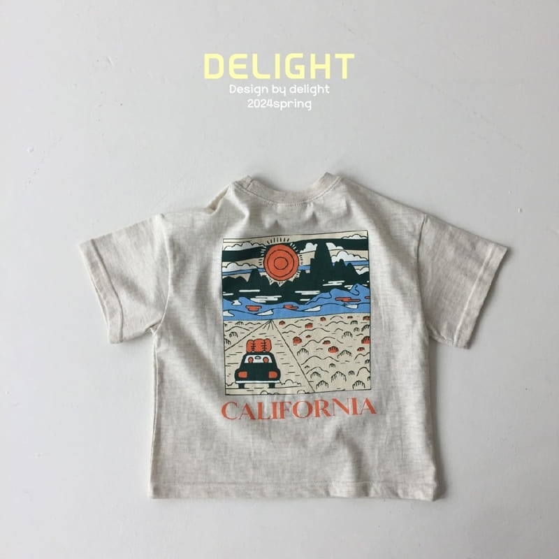 Delight - Korean Children Fashion - #kidsstore - California Box Tee With Mom - 9