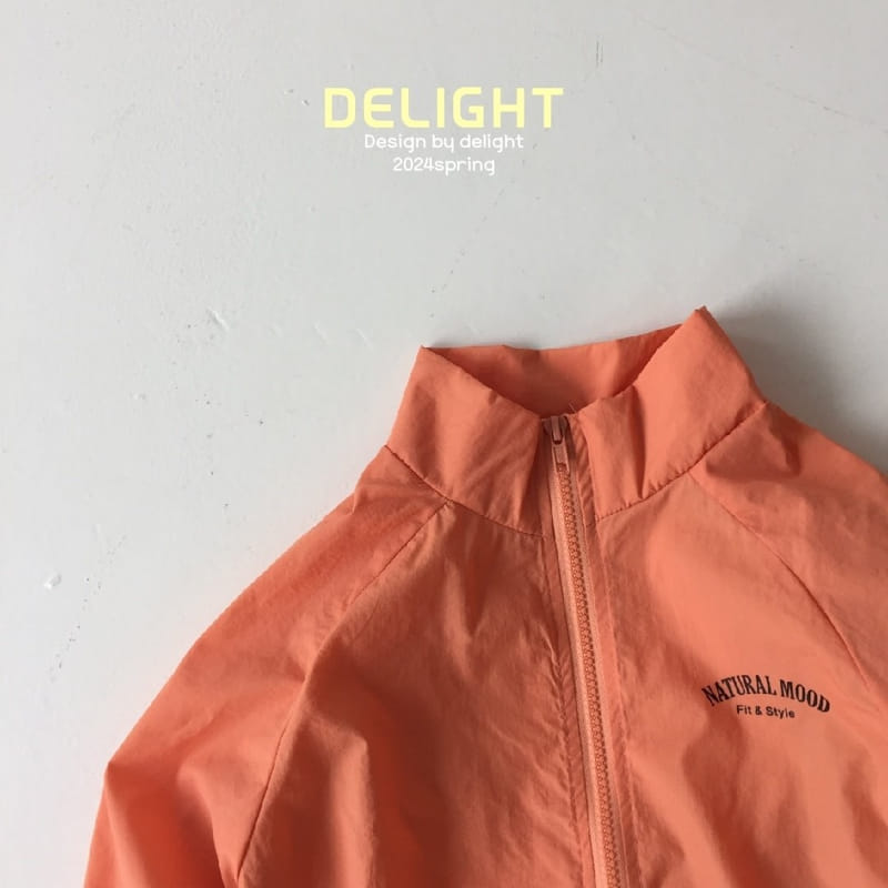 Delight - Korean Children Fashion - #kidsstore - Natural Crunch Wind Jumper - 3