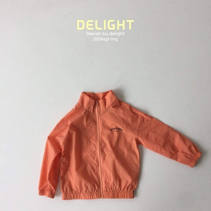 Delight - Korean Children Fashion - #kidsstore - Natural Crunch Wind Jumper - 4