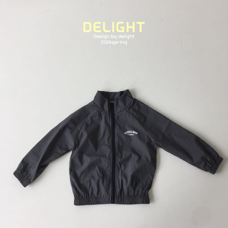 Delight - Korean Children Fashion - #littlefashionista - Natural Crunch Wind Jumper - 6