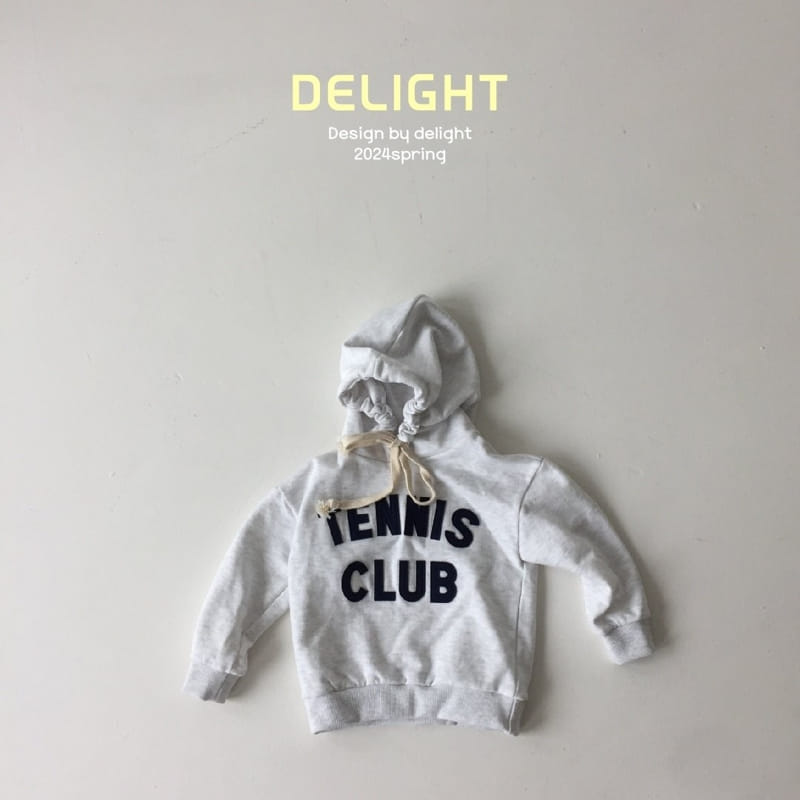 Delight - Korean Children Fashion - #littlefashionista - Tennis Club Hoody - 4