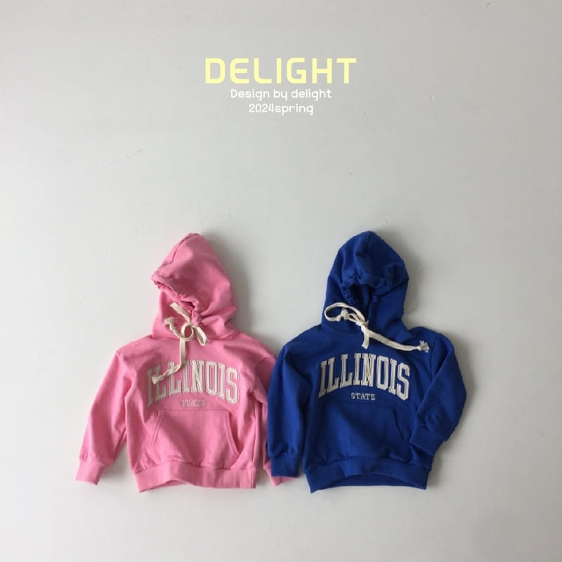 Delight - Korean Children Fashion - #prettylittlegirls - Illinois Embroidery Hoody - 3