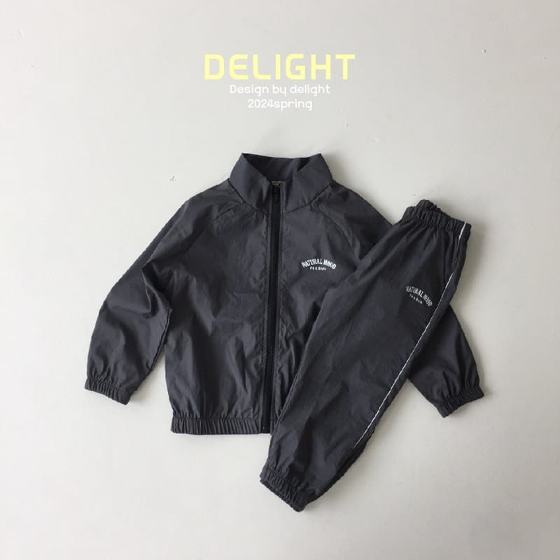 Delight - Korean Children Fashion - #todddlerfashion - Natural Crunch Wind Jumper - 10