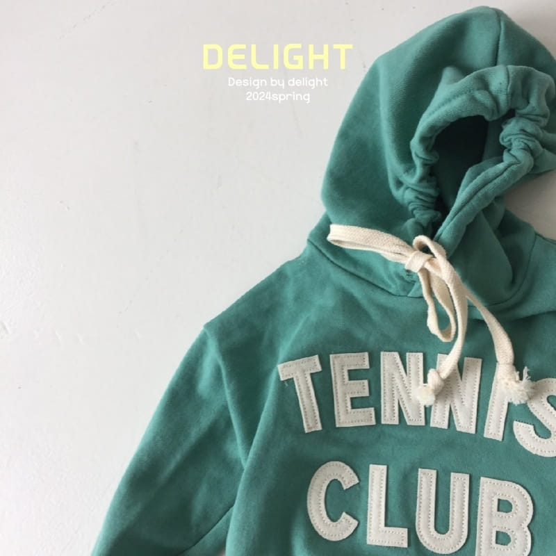 Delight - Korean Children Fashion - #todddlerfashion - Tennis Club Hoody - 7