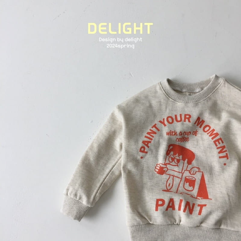 Delight - Korean Children Fashion - #todddlerfashion - Paint Sweatshirt - 4