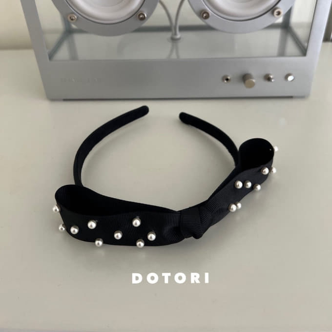 Dotori - Korean Children Fashion - #Kfashion4kids - Pearl Hair Band