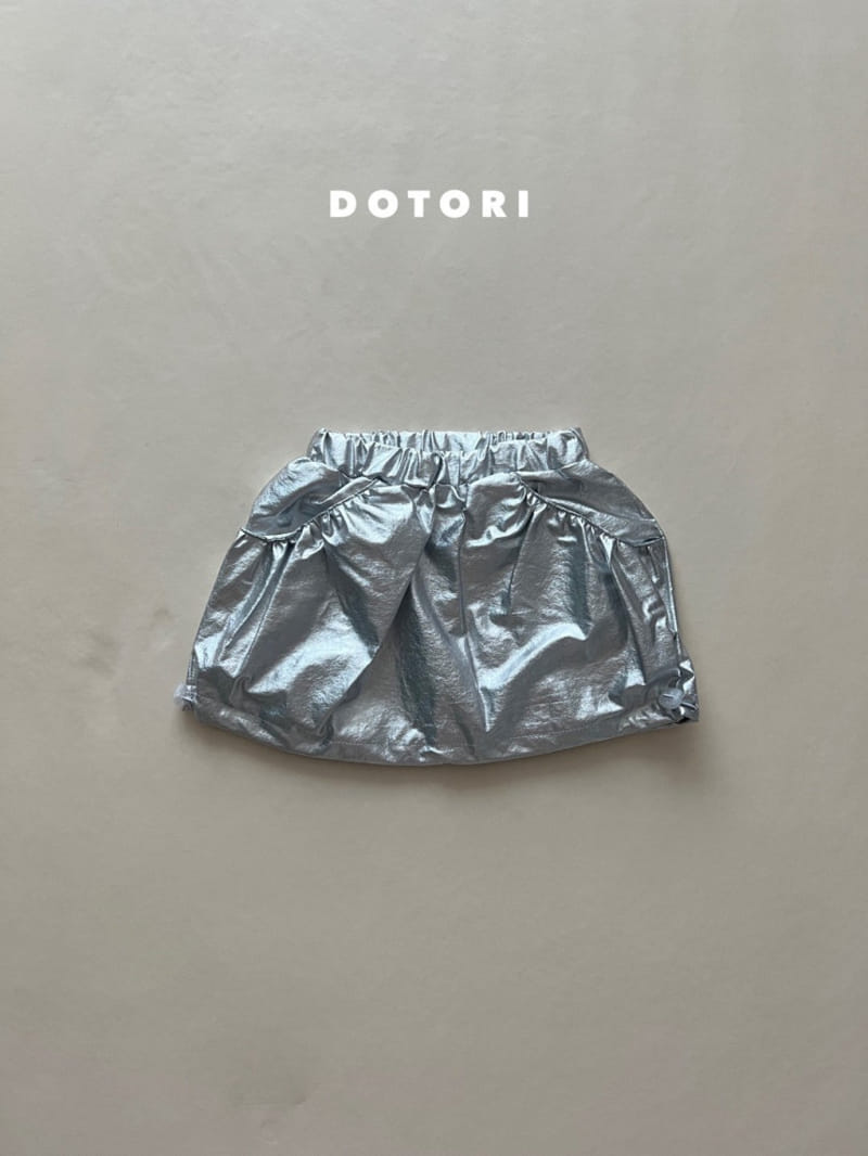 Dotori - Korean Children Fashion - #fashionkids - Metal Pocket Skirt - 3