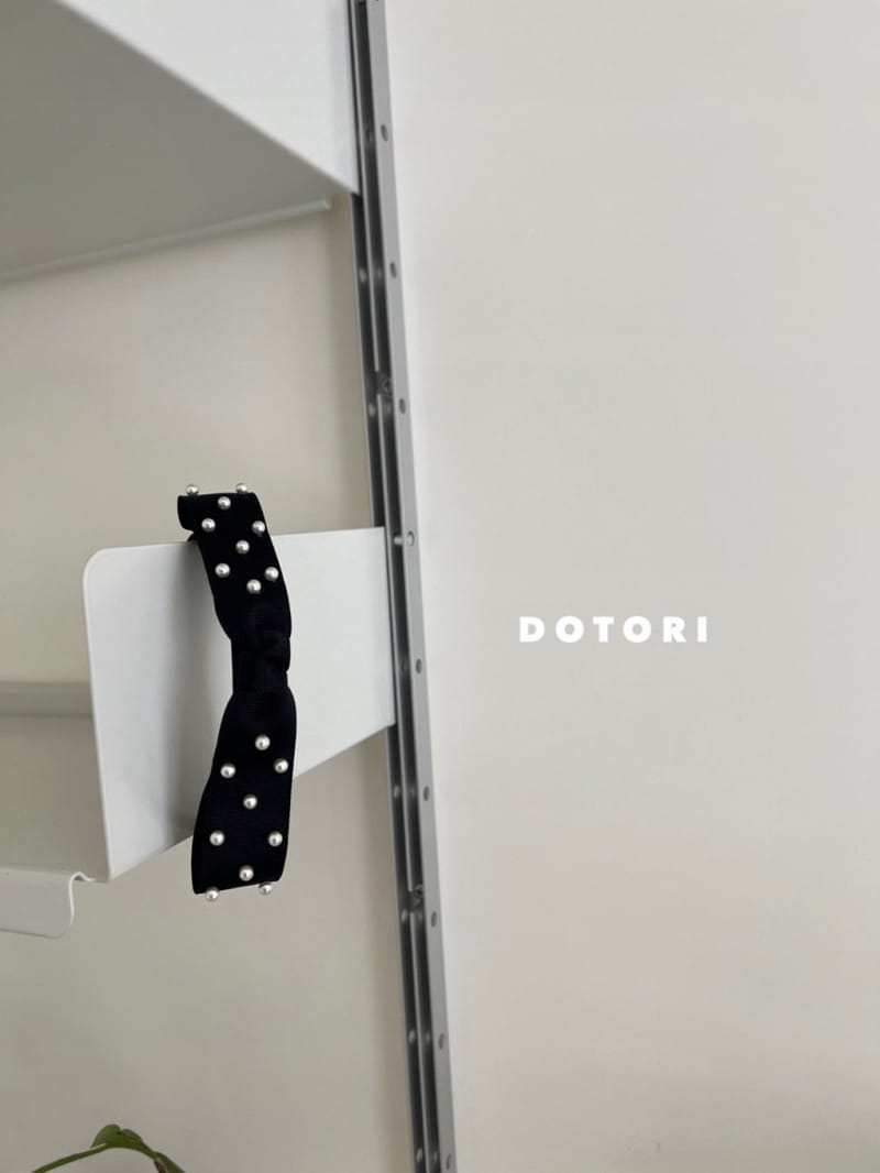 Dotori - Korean Children Fashion - #littlefashionista - Pearl Hair Band - 2