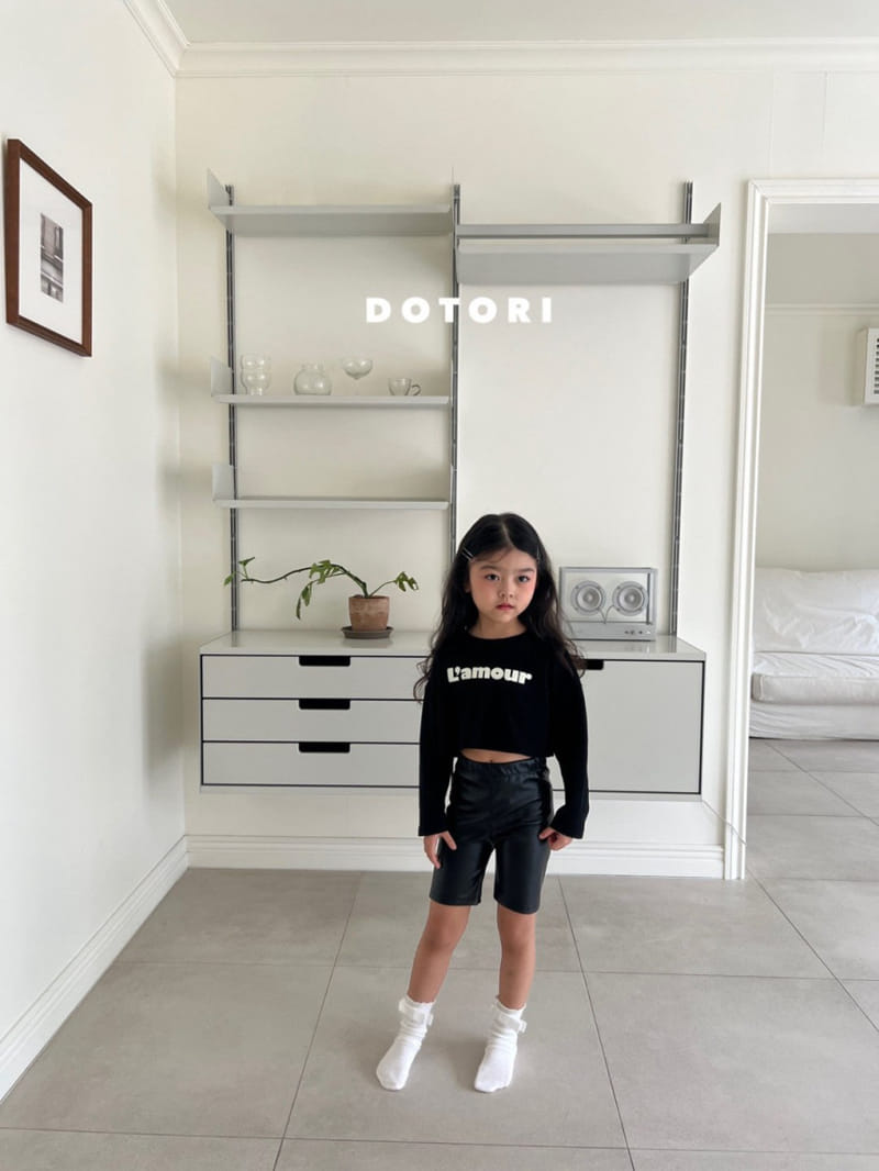 Dotori - Korean Children Fashion - #minifashionista - Amour Crop Tee - 8