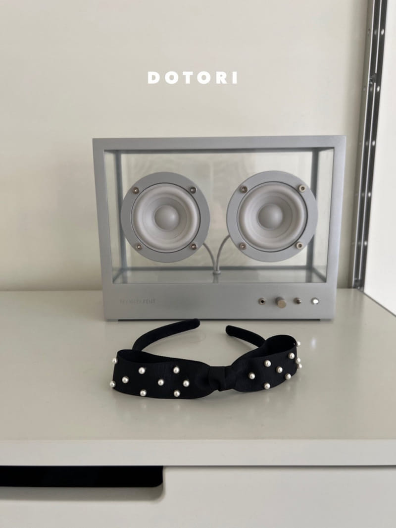 Dotori - Korean Children Fashion - #magicofchildhood - Pearl Hair Band - 4