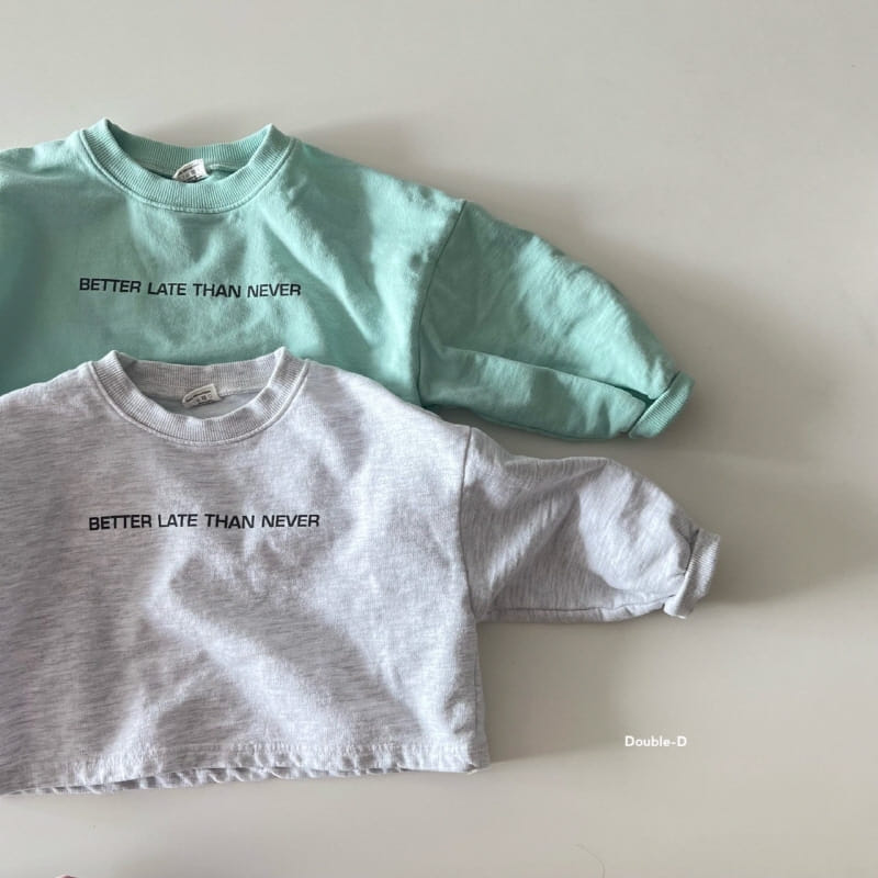 Doubled - Korean Children Fashion - #Kfashion4kids - Never Crop Sweatshirt