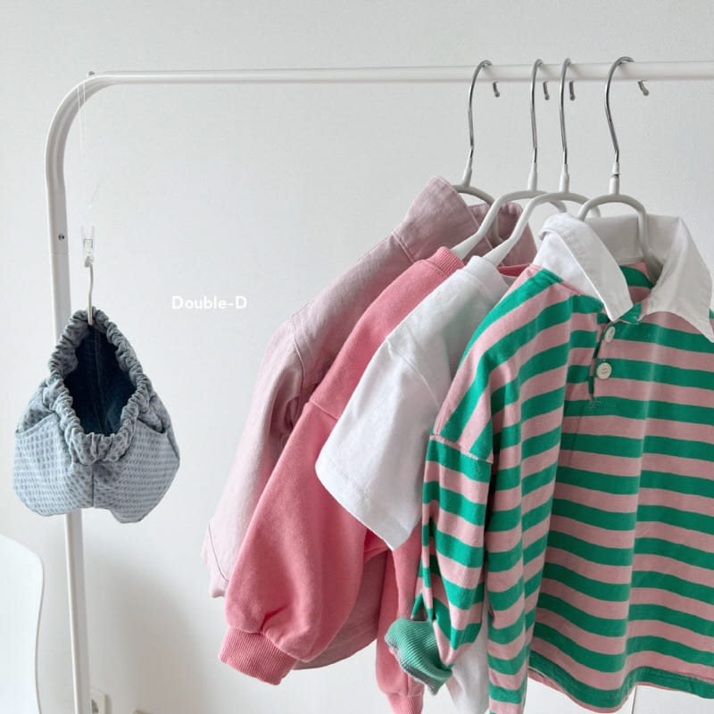 Doubled - Korean Children Fashion - #Kfashion4kids - Bee Collar Tee - 5