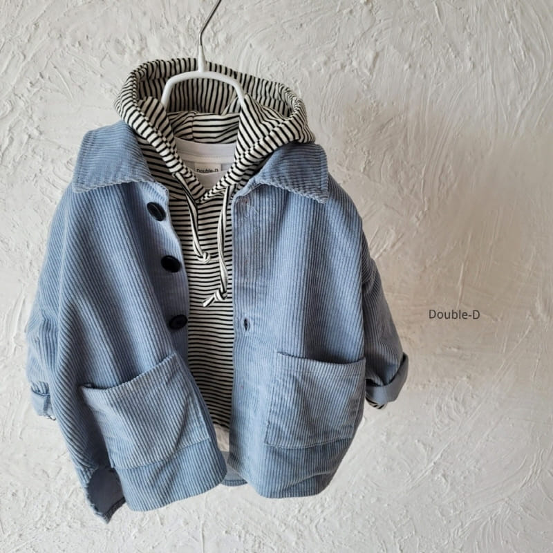 Doubled - Korean Children Fashion - #designkidswear - Line Hoody Tee - 9