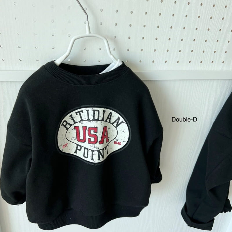 Doubled - Korean Children Fashion - #discoveringself - USA Top Bottom Set - 4