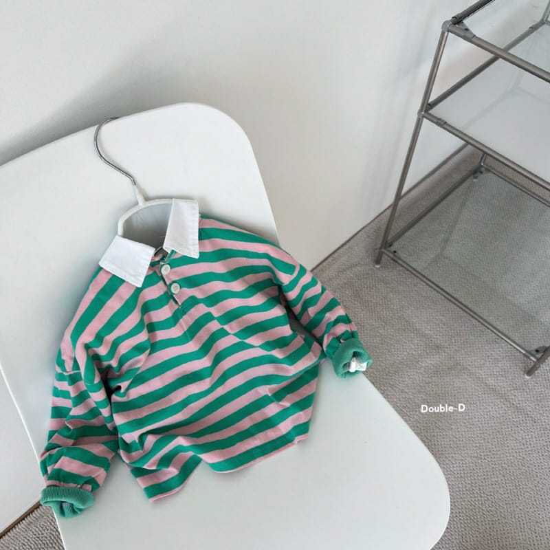 Doubled - Korean Children Fashion - #kidsstore - Bee Collar Tee - 3